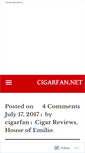 Mobile Screenshot of cigarfan.net